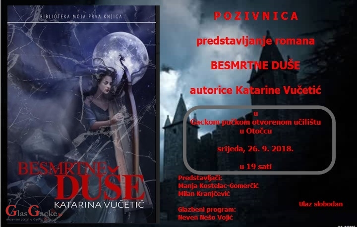 Predstavljanje romana Besmrtne duše Predstavljanje romana Besmrtne duše