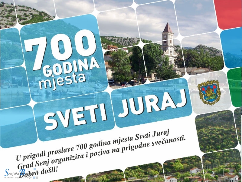 Vikend u Senju bogat kulturom: Dani glagoljice, znanstveni skup Hrvatski prirodoslovci, proslava 700 godina mjesta Sveti Juraj 