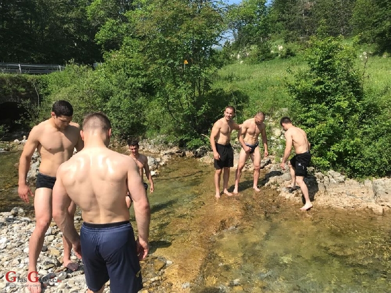 Hrvačka reprezentacija na završnim pripremama u Gospiću Hrvačka reprezentacija na završnim pripremama u Gospiću
