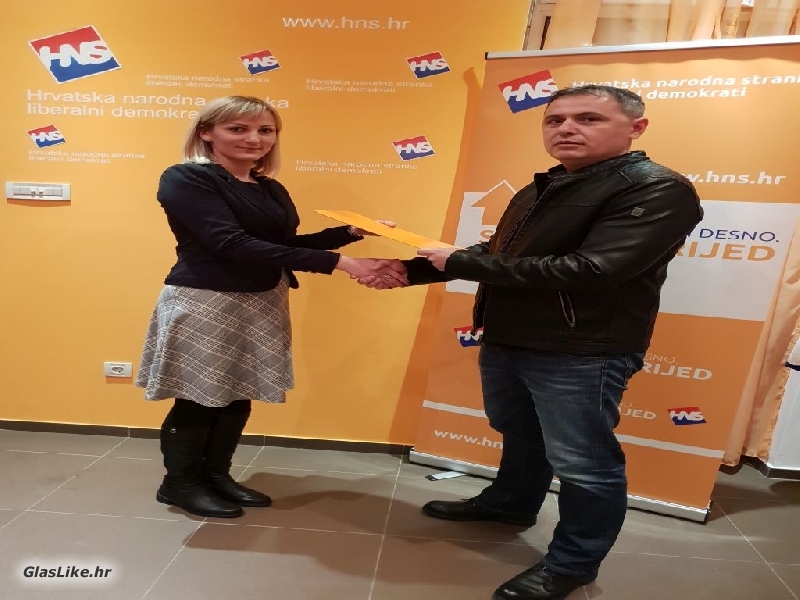 Raspušteno predsjedništvo podružnice  HNS-a Gospić