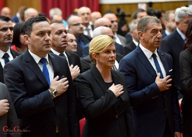 Predsjednica Kolinda Grabar-Kitarović u Gospiću: Država je nekome majka, a nekome maćeha.