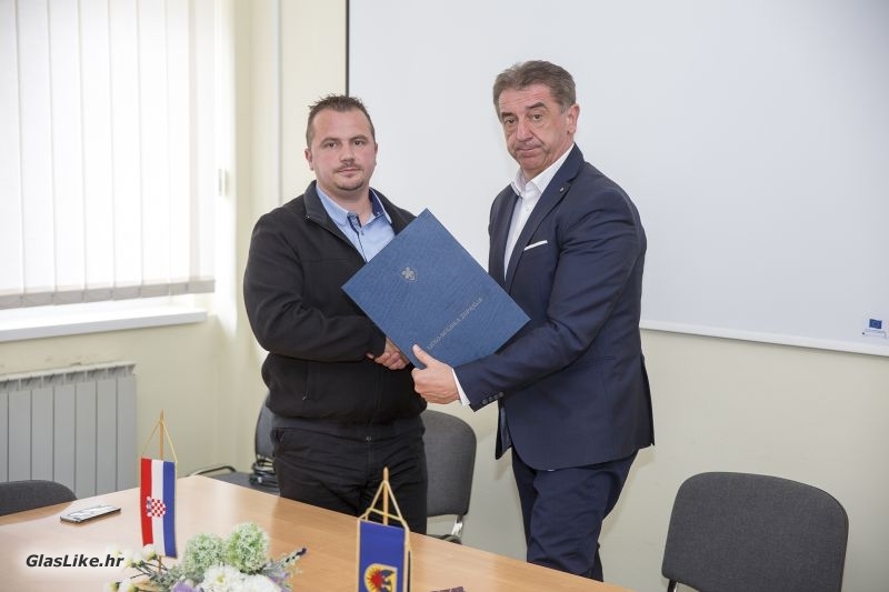 Župan Milinović u posjeti Udbini 