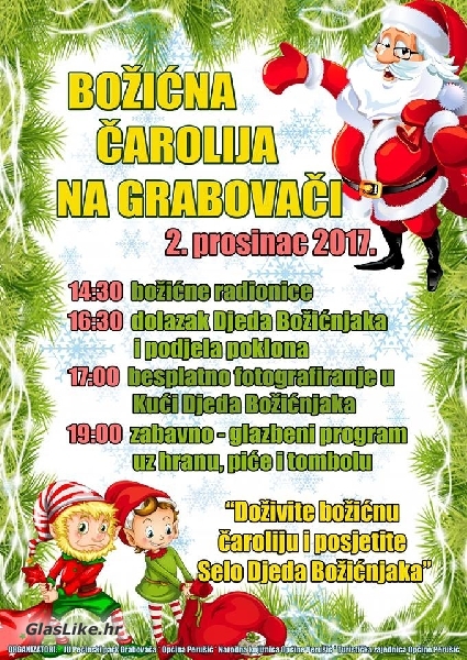 Božićna čarolija na Grabovači Božićna čarolija na Grabovači