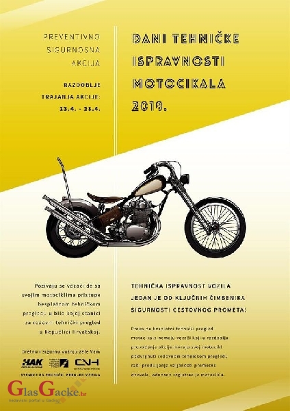 Dani tehničke ispravnosti motocikala 2018
