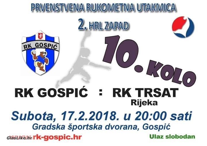 Seniori RK "Gospić" kreću u proljetni dio natjecanja 