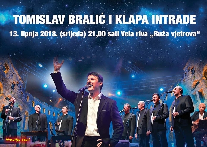 Za blagdan sv.Antona koncert "Klape Intrade" u Novalji 