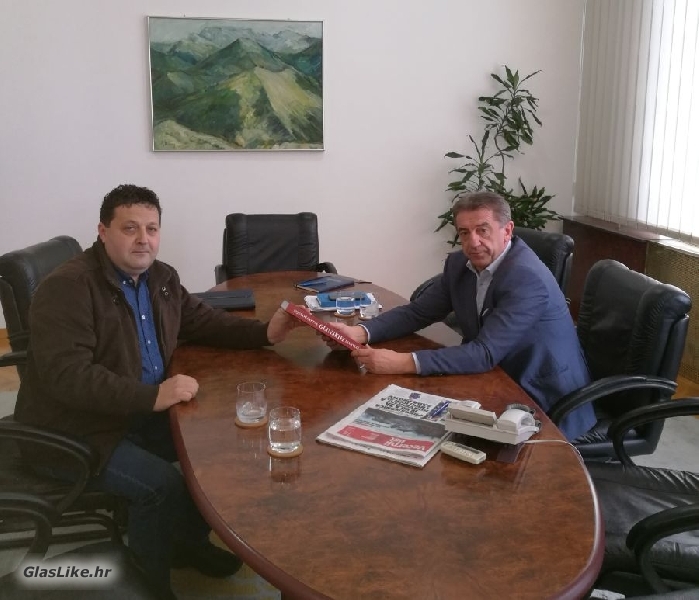 Predsjednik Udruge logoraša LSŽ-e na prijamu kod župana dr.Milinovića