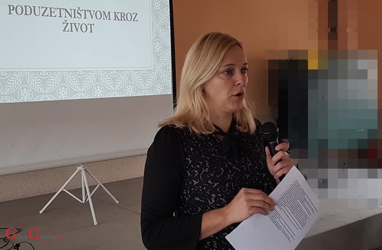 Maja Pezelj Mandarić na konferenciji ŽeneITočka