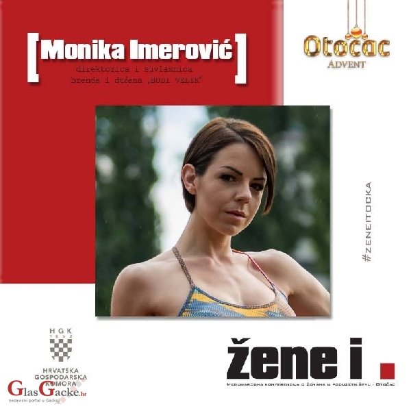 Monika Imerović na konferenciji ŽeneITočka Monika Imerović na konferenciji ŽeneITočka