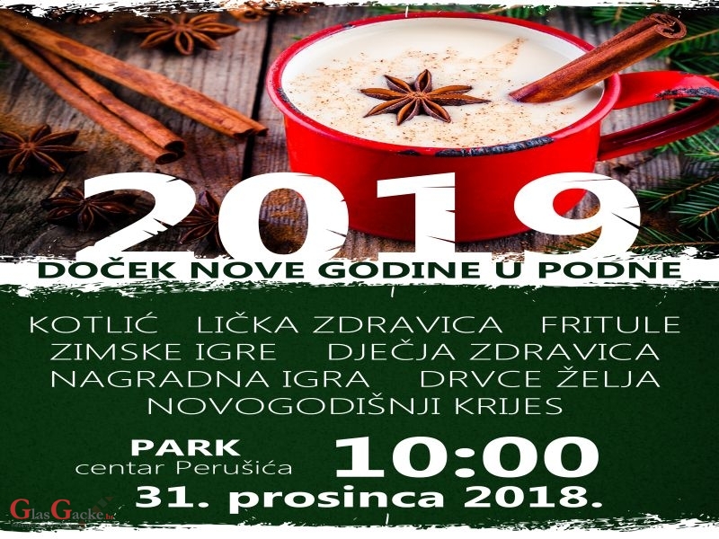 Doživite podnevni ispraćaj Stare godine u centru Perušića!