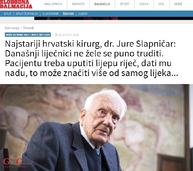 Otočac je bio kovačnica kirurgije Otočac je bio kovačnica kirurgije