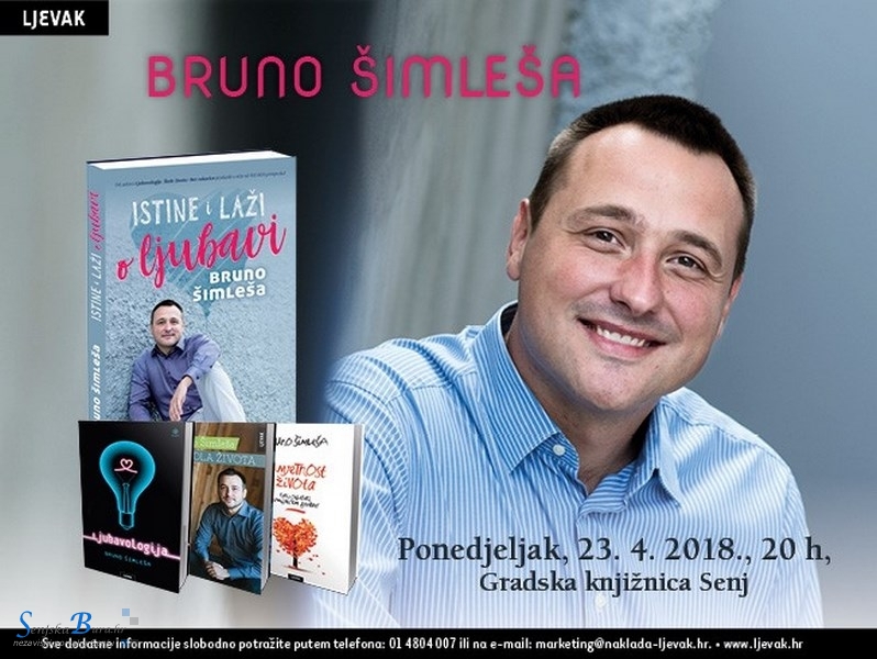 Noć knjige s Brunom Šimlešom Noć knjige s Brunom Šimlešom