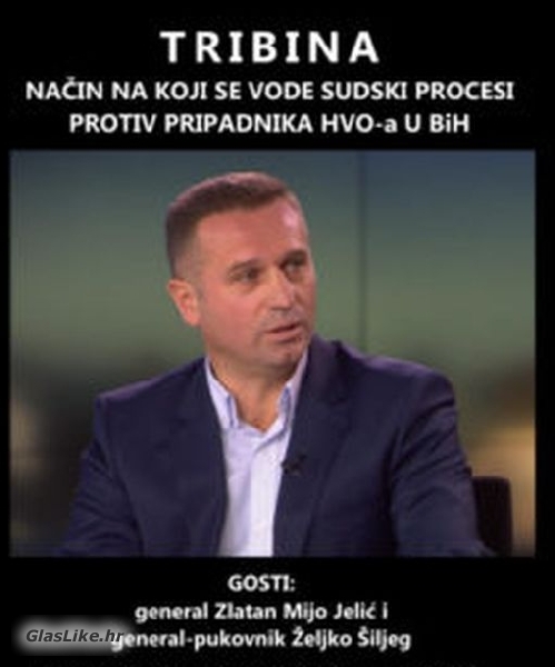 Večeras tribina "Sudski procesi protiv hrvatskih branitelja u BiH..." 