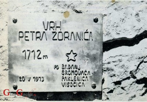 Kako su planinari počastili Petra Zoranića