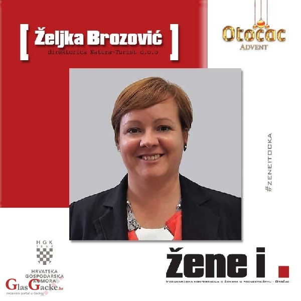 Željka Brozović na konferenciji ŽeneITočka