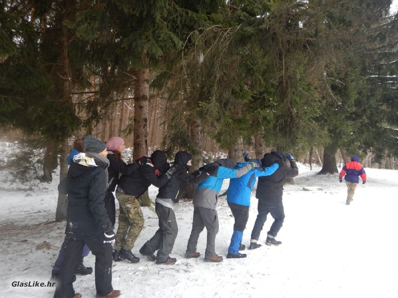 24 mladih odvažilo se na zimsku Outward Bound pustolovinu