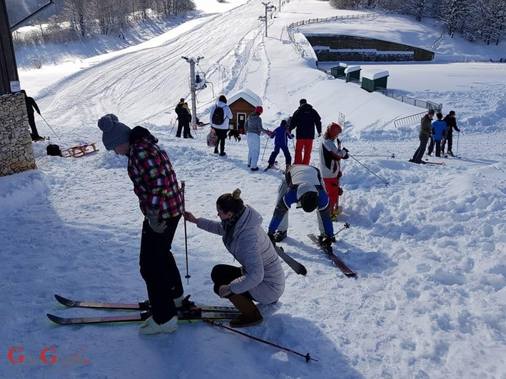 Skijanje na Plitvičkim jezerima Skijanje na Plitvičkim jezerima