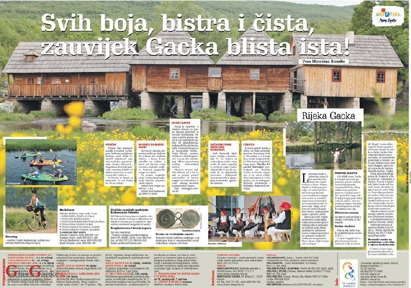 Sutra o Gackoj i Gacki u Novom listu