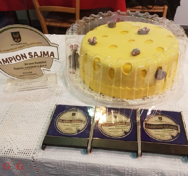 Sirana Runolist ovjenčana novim priznanjima Sirana Runolist ovjenčana novim priznanjima