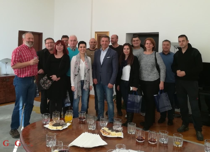 Župan Milinović upriličio prijam za medijske djelatnike Župan Milinović upriličio prijam za medijske djelatnike