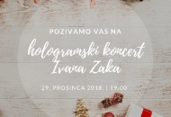 U subotu večer hologramski koncert Ivana Zaka na Plitvicama U subotu večer hologramski koncert Ivana Zaka na Plitvicama