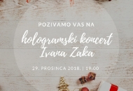 U subotu večer hologramski koncert Ivana Zaka na Plitvicama