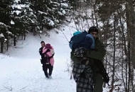 Na Plješivici spašavali migrante Na Plješivici spašavali migrante