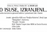 O, Isuse, izranjeni - koncert pasionske baštine O, Isuse, izranjeni - koncert pasionske baštine