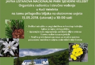 Radionica i stručno vođenje u Kući Velebita Radionica i stručno vođenje u Kući Velebita