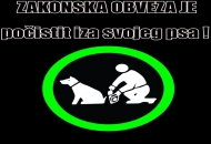 Iza kućnih ljubimca počiste izmet nakon učinjene nužde Iza kućnih ljubimca počiste izmet nakon učinjene nužde