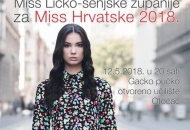 Izbor za Miss Ličko-senjske županije u Otočcu 12.svibnja Izbor za Miss Ličko-senjske županije u Otočcu 12.svibnja