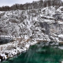 Zbog snijega i leda zatvoren kanjon Donjih jezera
