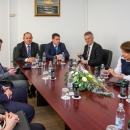 Ministar Oleg Butković u radnom posjetu Senju