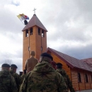 Blagoslovljena vojna kapela na slunjskomu poligonu