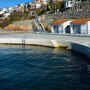 Završeni radovi na dijelu plaže i šetnice Škver (od profila 9 do profila 12)