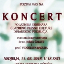 Završni koncert polaznika dinarske folklorne zone