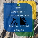 Zatvoren kanjon Donjih jezera
