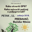 U OPG-eima i poticajima u poljoprivredi