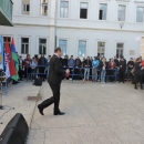 Sjećanje na žrtvu Vukovara (1991. – 2018.) – učenici Srednje škole Pavla Rittera Vitezovića u Senju obilježili 27. godišnjicu pada Vukovara