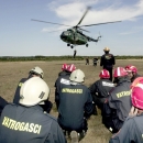 Osposobljavanje vatrogasaca za prijevoz helikopterom