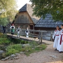 Mlađa postava FD Otočac na snimanju turističkoga promotivnoga filma