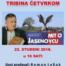 22. studenoga Leljak na tribini u Ličkom Osiku