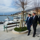 Ministar Oleg Butković u radnom posjetu Senju