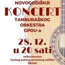 Novogodišnji koncert Tamburaškog orkestra GPOU