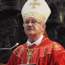 Marijan Kustić u posjetu biskupu Zdenku Križiću