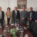 Radni sastanak gradonačelnika grada Senja Sanjina Rukavine i državnoga tajnika u Ministarstvu pravosuđa dr. sc. Kristijana Turkalja