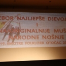 Valentina Šporčić najljepša djevojka u narodnoj nošnji 19.Smotre folklora Otočac 2018.