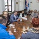 Predstavnici braniteljsko socijalno-radne zadruge „Zelena dolina“ na radnom sastanku kod župana Milinovića 