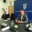 Sastanak kod ministra Medveda povodom obilježavanja 25.obljetnice VRO "Medački džep"