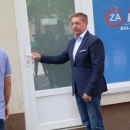 Milinovića dočekala zatvorena vrata GO HDZ-a u Otočcu 